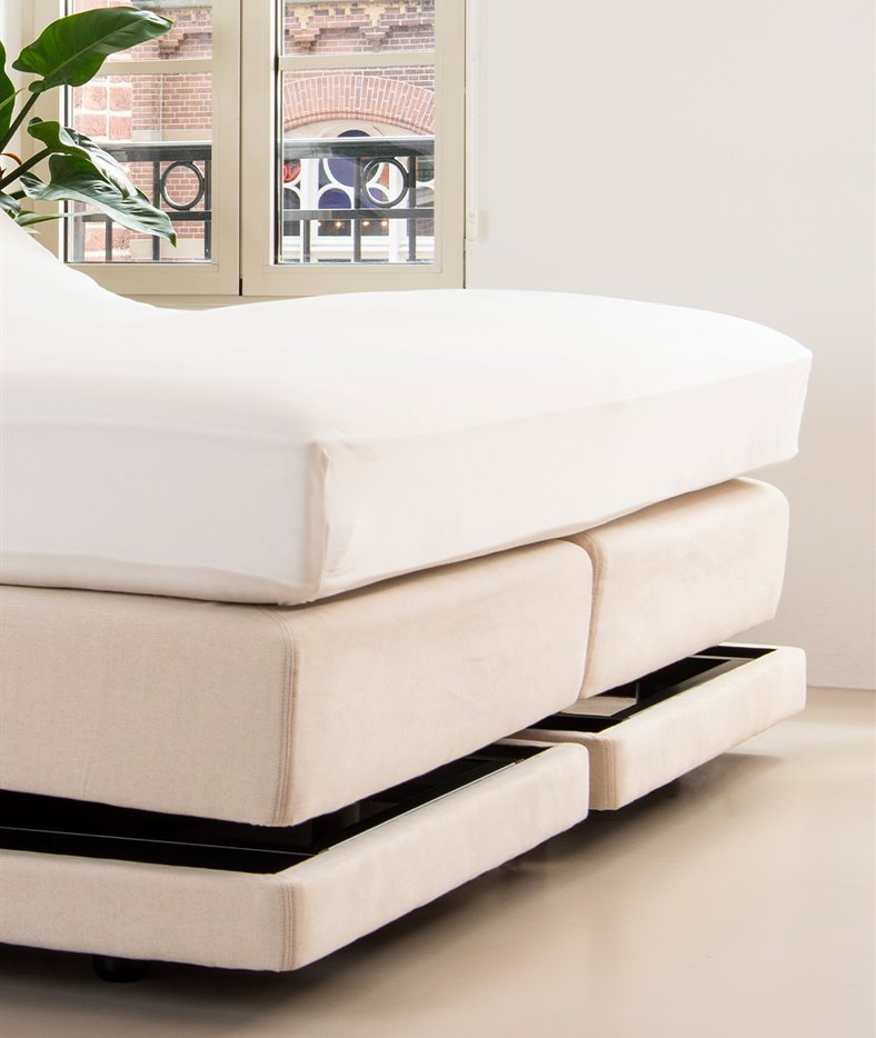 boxspring Cyllene sand R Bed habits detail 2